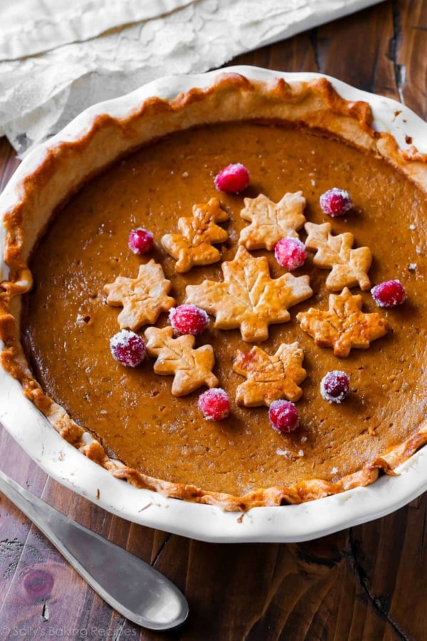 pumpkin pie.